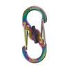 Nite Ize S-Biner MicroLock Stainless Steel - Durable Key Holder