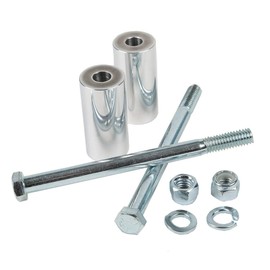 TCT-MOTORPARTS Motorcycle 2'' Rise Handlebar Risers Compatible with Harley Sportster Models, Softail and Dyna Models