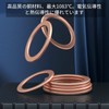 ZHUOYUE 50 Pieces M12 Flat Washer Copper Washer Washer Drain
