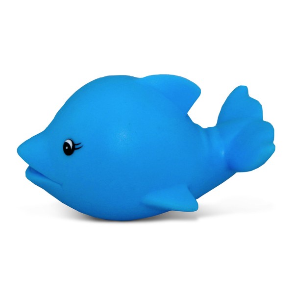 Puzzled DolliBu Dolphin Bath Buddy Squirter - Floating Blue Dolphin