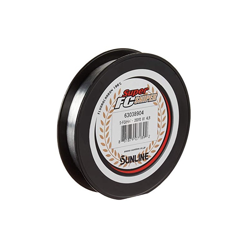 Sunline Super FC Sniper Fluorocarbon Fishing Line (Natural Clear, 20-Pounds/200-Yards)