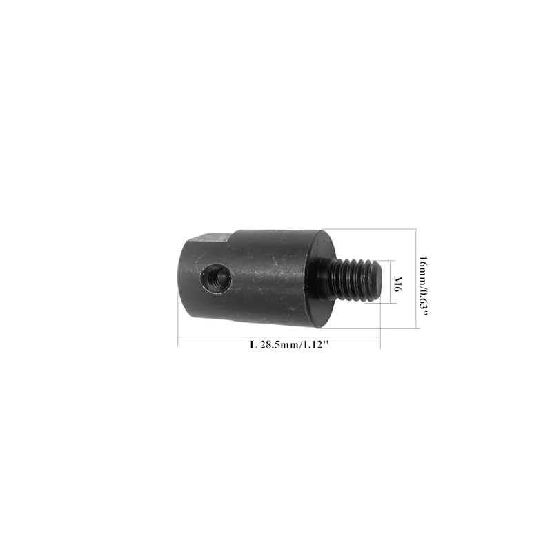 2 Set Motor Shaft Coupling,M6 8mm Axle Motor Shaft Coupler
