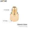 Aupoko R12 To R134a Conversion Quick Connect Coupler Kit, High/low