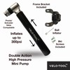 Mini High pressure bike air portable pump Two Way