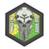 Patch HEX #2 Molon - Crossed Spear & Helmet