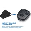 Kesiku Set of 2 Car Key Keypad for Toyota Avensis