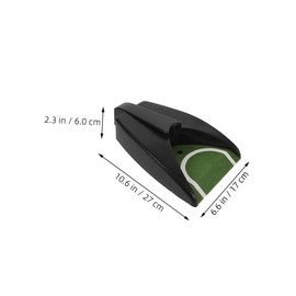 GANAZONO Automatic Golf Putting Cup Electric Ball Return High Precision Indoor Golf Practice Tool Putter Training Equipment for Home Use