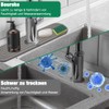 HIULLEN Dish Drying Mat, Sink Tap Splash Guard, Tap Mat,