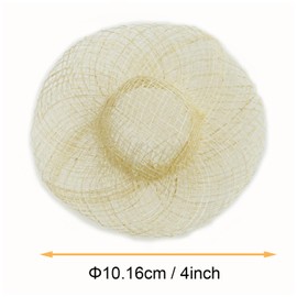 XGNG 6PCS 4 Inches Miniature Doll Hats Mini Imitation Straw Knitting Hats for Dollhouse DIY Craft Decoration Accessories