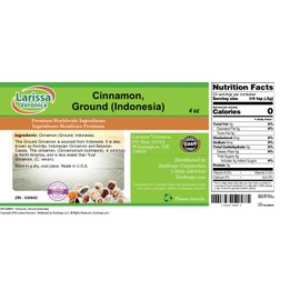 Cinnamon, Ground (Indonesia) (4 oz, ZIN: 528602)