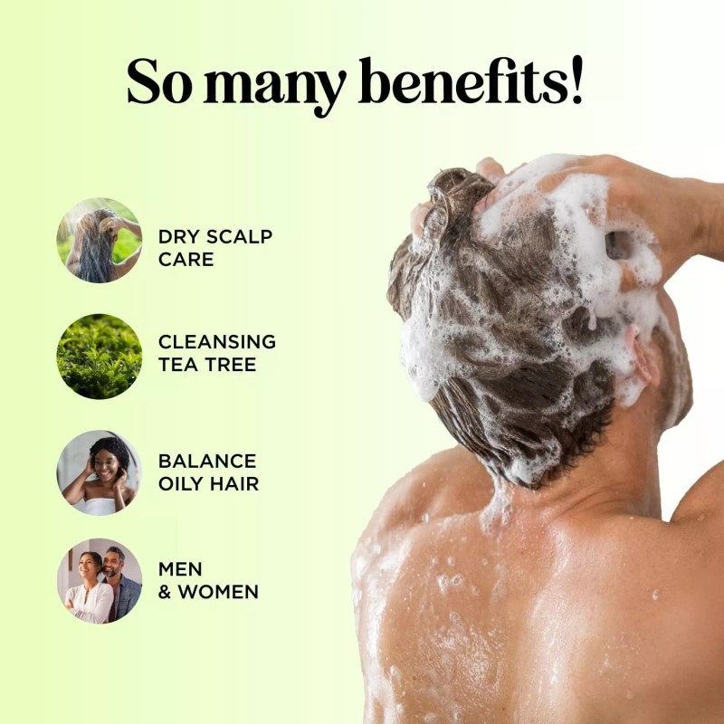 Tea Tree Shampoo for Men and Women
