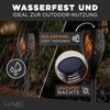 Luxari Garden Torch Solar - 4 x Realistic Solar Torches