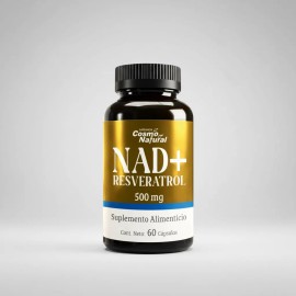 Cosmo Natural Nad+ Resveratrol 500mg 60 Cápsulas