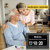 Irednolw 7inch Large Impaired Vision Digital Alarm Clock with Day