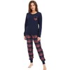 Mnamo Women's 100% Cotton Comfortable Pyjamas Women's Cotton with Checked