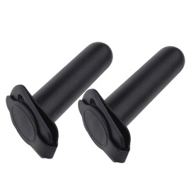 OTOTEC Flush Mounting Fishing Rod Holder with Cap Cover for Kayak Boat Black