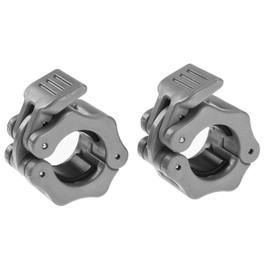 GW Tech - Abrazaderas de barra de 1 pulgada, collares de ejercicio de 1 pulgada (25 mm) de liberación rápida par de clips de bloqueo para entrenamiento, levantamiento de pesas, entrenamiento físico