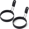 Egg Rings Stainless Steel 3.5 Inch for Omelette Round Omelette