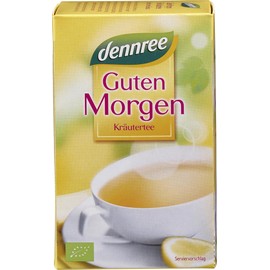dennree Organic Guten Morgen Herbal Tea (2 x 30 g)