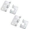 Take-Apart Hinge SQXBK 4PCS Silver Take Apart Hinges, Lift Off