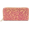 styleBREAKER 02040148 Women's Cork Purse with Geometric Metallic Prism Pattern