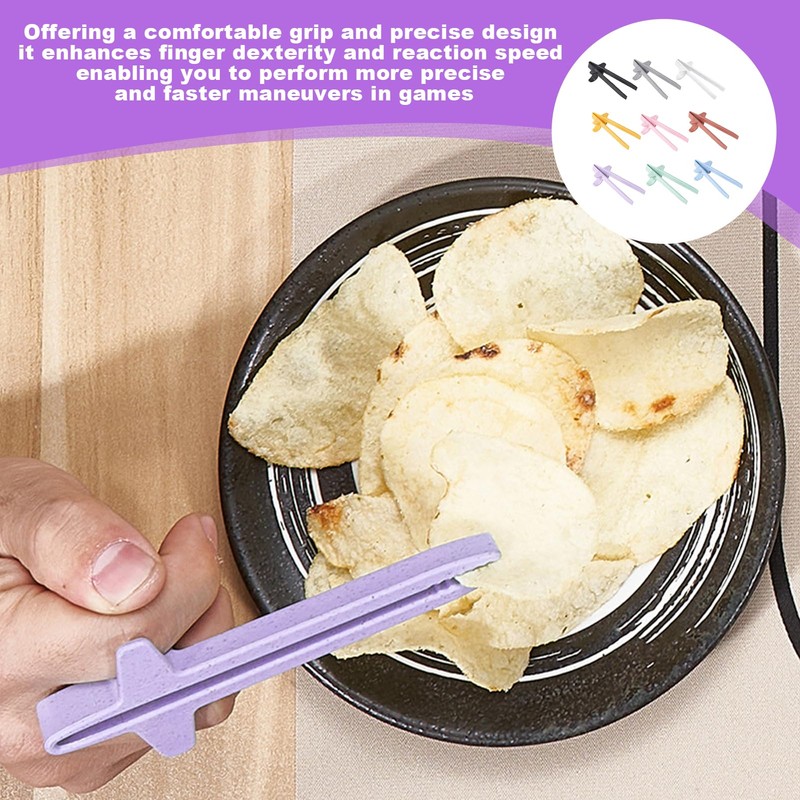 Hinbkenla Snack Chopsticks 9PCS 9 Colors