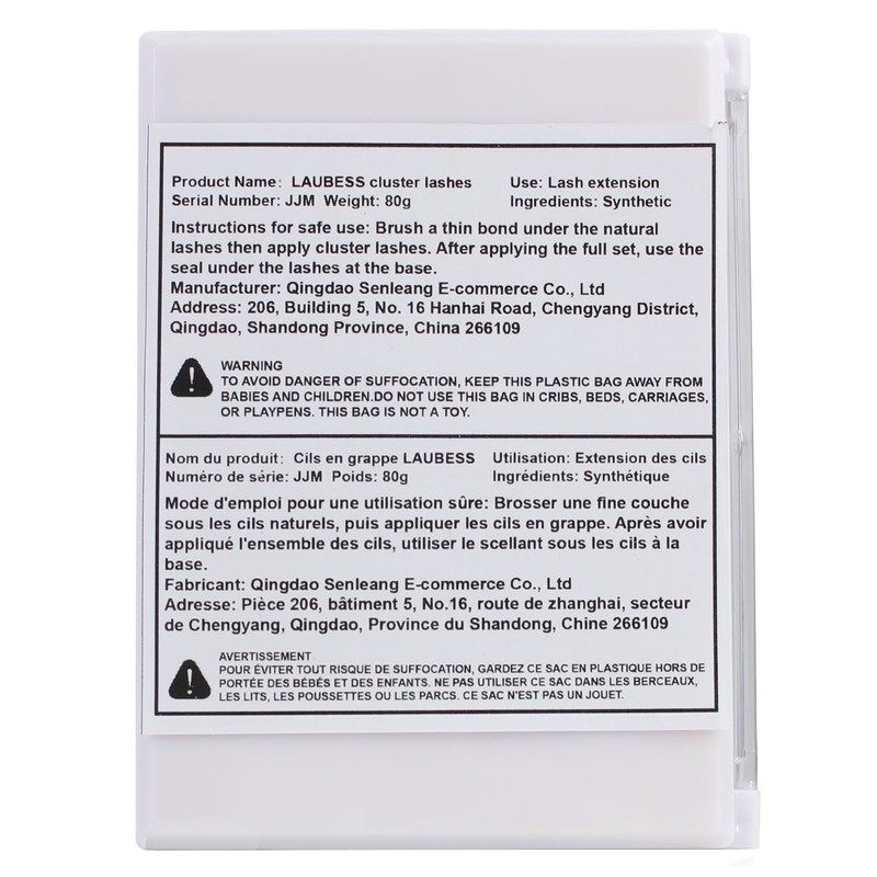 Lash Clusters Fluffy LAUBESS Eyelash Clusters Individual Lashes Mixed Cluster