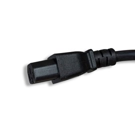 Cablelera North American Power Cord, NEMA 5-15P to IEC320 C15, 6', 14 AWG, 15A, 250V (ZWACPEAD-06)