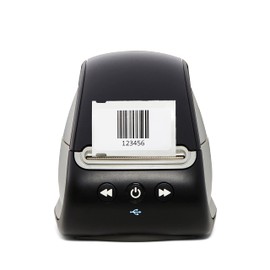 Dymo LabelWriter 550 Direct Thermal Printer - Monochrome - Label Print - USB - USB Host - Black