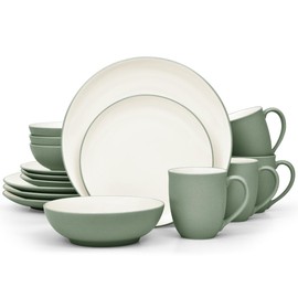Noritake Colorwave Green 16-Piece Set - Coupe, Service for 4 in Green