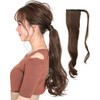 AQUADOL Wgt806-A-MBG Wig, Ponytail, Mixed Long, Curly, Magic Pony, Pony,