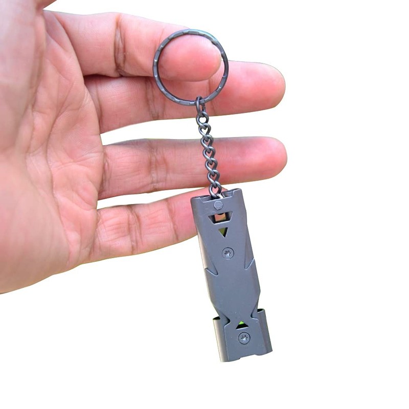 Loud Whistle, Stainless Steel, 2 Tube Type, About 100 -