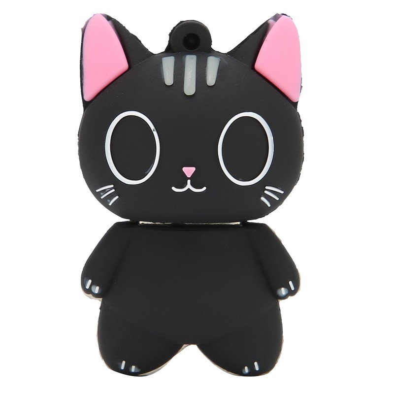 Cartoon Cat Pattern USB Flash Drive Data Picture Music Movie