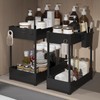 Sevenblue 2 Pack Under Sink Organizer, Under Bathroom Cabinet Organizer