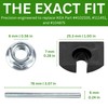 Spare Hardware Parts HEMNES Bed Frame Crescent Nut, Threaded Pin