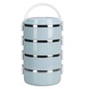 Portable 304 Stainless Steel Bento Lunch Box Thermal Cylinder Lunch