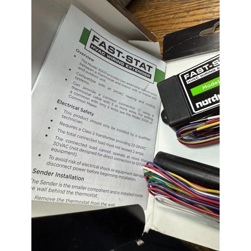 Nordic Technology FAST STAT Model 3000 HVAC Wiring Extender Adds