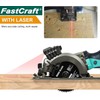 FastCraft Mini Circular Saw 9.0 Amp PEAK GUARANTEED POWER +