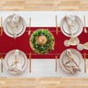LLCUTESHOP Table Runner, Red, 32 x 180 cm, Modern, Innovative