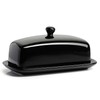 Sweese Butter Dish with Lid, Porcelain Butter Keeper, 7.8 Inch