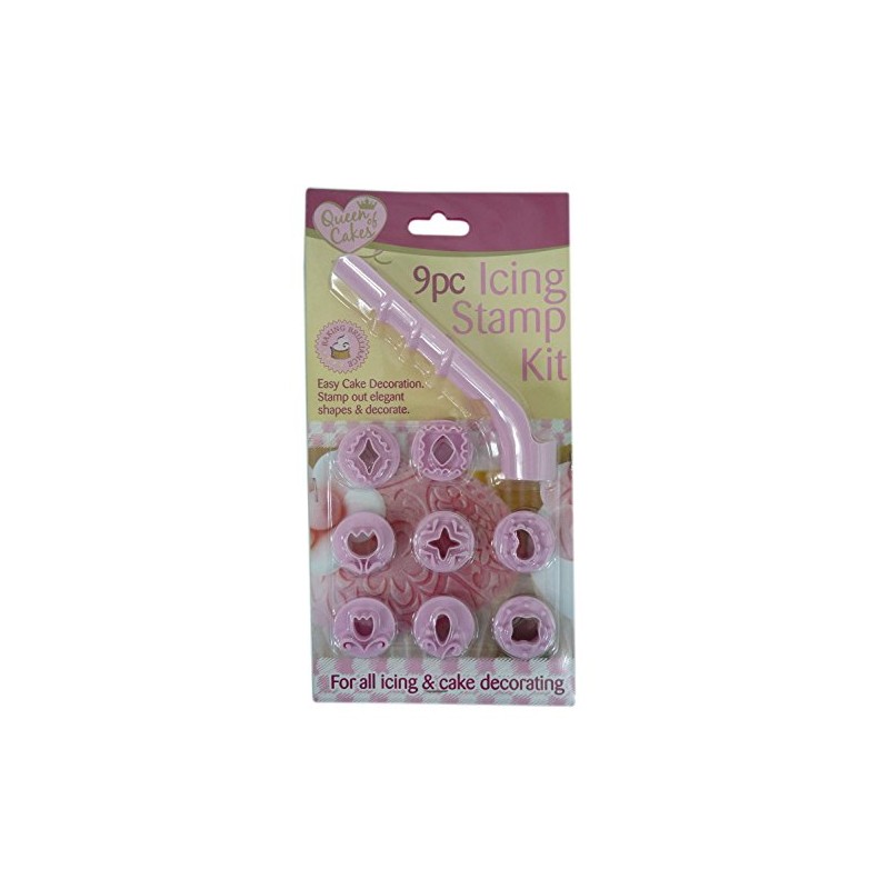 Queen of Cakes S/9 FONDANT STAMP SET