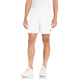 Umbro Unisex's Field Short, White, Medium
