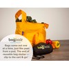 BagPodz Reusable Shopping Bags – Includes 10 Foldable Bags Inside
