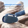 Bluetooth Speaker Clear Stereo Sound IPX5 Waterproof Portable Wireless Speaker