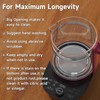 ICOOKPOT Hot Tea Maker Glass Electric Kettle with Tea Infuser