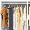 Relaxdays Metal Trouser Hangers Pack of 5, 360° Swivel Hooks,