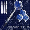 Unicorn Star Gary Anderson Soft Tip Darts, Silver, 17 g/44.96