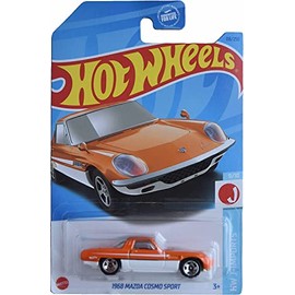 Hot Wheels 1968 Mazda Cosmo Sport, HW J-Imports 9/10 [Orange/White] 118/250