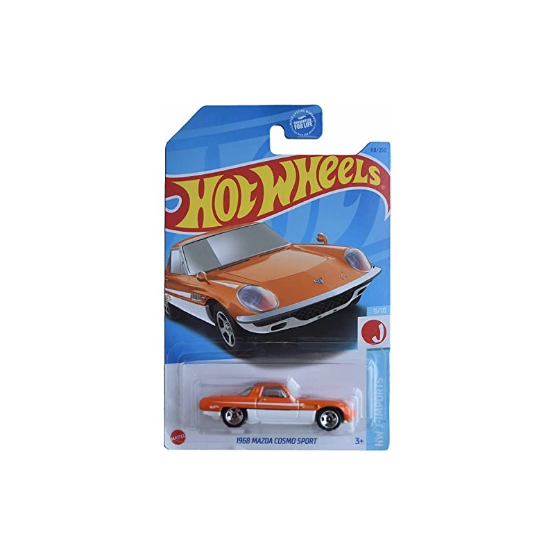 Hot Wheels 1968 Mazda Cosmo Sport, HW J-Imports 9/10 [Orange/White]