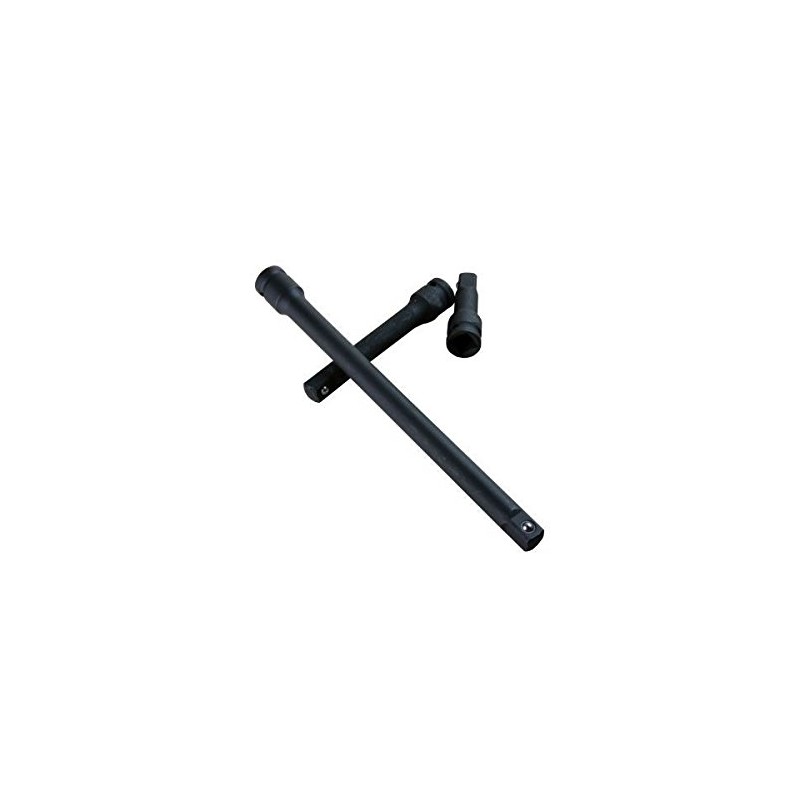 US PRO 2086 3PC 1/2" DR Impact Extension Bar Set
